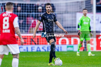 2024-02-25 - Josip Sutalo of AFC Ajax during the Netherlands championship Eredivisie football match between AZ and AFC Ajax on February 25, 2024 at AFAS Stadion in Alkmaar, Netherlands - FOOTBALL - NETHERLANDS CHAMP - AZ V AJAX - NETHERLANDS EREDIVISIE - SOCCER