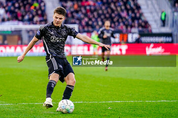 2024-02-25 - Anton Gaaei of AFC Ajax during the Netherlands championship Eredivisie football match between AZ and AFC Ajax on February 25, 2024 at AFAS Stadion in Alkmaar, Netherlands - FOOTBALL - NETHERLANDS CHAMP - AZ V AJAX - NETHERLANDS EREDIVISIE - SOCCER