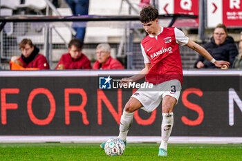 2024-02-25 - Wouter Goes of AZ Alkmaar during the Netherlands championship Eredivisie football match between AZ and AFC Ajax on February 25, 2024 at AFAS Stadion in Alkmaar, Netherlands - FOOTBALL - NETHERLANDS CHAMP - AZ V AJAX - NETHERLANDS EREDIVISIE - SOCCER