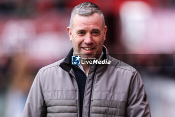 2024-02-25 - Coach Rene Hake of Go Ahead Eagles during the Netherlands championship Eredivisie football match between FC Twente and Go Ahead Eagles on February 25, 2024 at Grolsch Veste in Enschede, Netherlands - FOOTBALL - NETHERLANDS CHAMP - TWENTE V GO AHEAD EAGLES - NETHERLANDS EREDIVISIE - SOCCER
