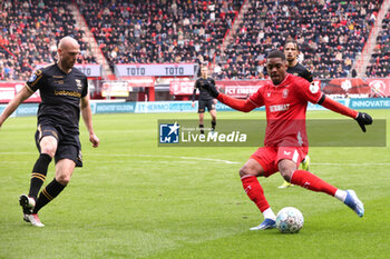 2024-02-25 - Myron Boadu of FC Twente during the Netherlands championship Eredivisie football match between FC Twente and Go Ahead Eagles on February 25, 2024 at Grolsch Veste in Enschede, Netherlands - FOOTBALL - NETHERLANDS CHAMP - TWENTE V GO AHEAD EAGLES - NETHERLANDS EREDIVISIE - SOCCER