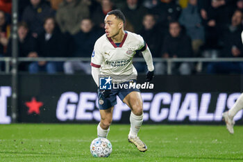 2024-03-08 - Sergino Dest of PSV during the Netherlands championship Eredivisie football match between Go Ahead Eagles and PSV on March 8, 2024 at De Adelaarshorst in Deventer, Netherlands - FOOTBALL - NETHERLANDS CHAMP - GO AHEAD EAGLES V PSV - NETHERLANDS EREDIVISIE - SOCCER