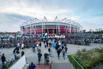 2024-10-19 - General outside view during the Netherlands championship, Eredivisie football match between AZ Alkmaar and PSV Eindhoven on October 19, 2024 at AFAS Stadion in Alkmaar, Netherlands - FOOTBALL - NETHERLANDS CHAMP - AZ V PSV - NETHERLANDS EREDIVISIE - SOCCER