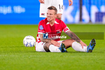 2024-10-19 - Jordy Clasie of AZ Alkmaar during the Netherlands championship, Eredivisie football match between AZ Alkmaar and PSV Eindhoven on October 19, 2024 at AFAS Stadion in Alkmaar, Netherlands - FOOTBALL - NETHERLANDS CHAMP - AZ V PSV - NETHERLANDS EREDIVISIE - SOCCER