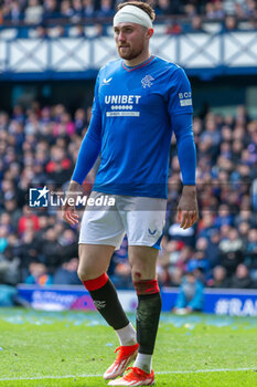 2024-04-07 - John Souttar of Rangers FC during the Scottish championship, Cinch Premiership football match between Rangers and Celtic on 7 April 2024 at Ibrox in Glasgow, Scotland - FOOTBALL - SCOTTISH CHAMP - RANGERS V CELTIC - SCOTTISH PREMIERSHIP - SOCCER