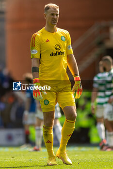 2024-04-07 - Joe Hart of Celtic during the Scottish championship, Cinch Premiership football match between Rangers and Celtic on 7 April 2024 at Ibrox in Glasgow, Scotland - FOOTBALL - SCOTTISH CHAMP - RANGERS V CELTIC - SCOTTISH PREMIERSHIP - SOCCER