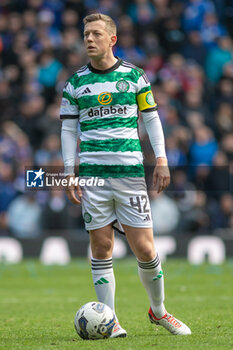 2024-04-07 - Callum McGregor of Celtic FC during the Scottish championship, Cinch Premiership football match between Rangers and Celtic on 7 April 2024 at Ibrox in Glasgow, Scotland - FOOTBALL - SCOTTISH CHAMP - RANGERS V CELTIC - SCOTTISH PREMIERSHIP - SOCCER