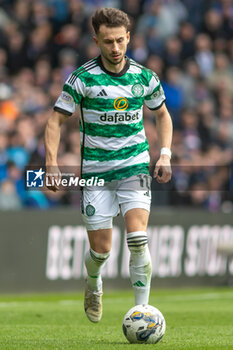 2024-04-07 - Nicolas Kuhn of Celtic FC during the Scottish championship, Cinch Premiership football match between Rangers and Celtic on 7 April 2024 at Ibrox in Glasgow, Scotland - FOOTBALL - SCOTTISH CHAMP - RANGERS V CELTIC - SCOTTISH PREMIERSHIP - SOCCER