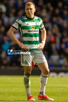 2024-04-07 - Alistair Johnston of Celtic FC during the Scottish championship, Cinch Premiership football match between Rangers and Celtic on 7 April 2024 at Ibrox in Glasgow, Scotland - FOOTBALL - SCOTTISH CHAMP - RANGERS V CELTIC - SCOTTISH PREMIERSHIP - SOCCER