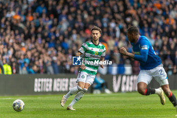 2024-04-07 - Nicolas Kuhn of Celtic FC during the Scottish championship, Cinch Premiership football match between Rangers and Celtic on 7 April 2024 at Ibrox in Glasgow, Scotland - FOOTBALL - SCOTTISH CHAMP - RANGERS V CELTIC - SCOTTISH PREMIERSHIP - SOCCER