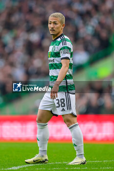 04/05/2024 - Daizen Maeda of Celtic during the Scottish championship Premiership football match between Celtic and Heart of Midlothian on 4 May 2024 at Celtic Park IN Glasgow, Scotland - FOOTBALL - SCOTTISH CHAMP - CELTIC V HEART OF MIDLOTHIAN - SCOTTISH PREMIERSHIP - CALCIO