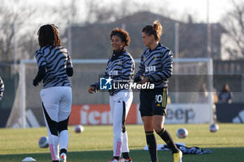 2024-01-13 - Sara Gama warm up - JUVENTUS FC VS AC MILAN - ITALIAN SERIE A WOMEN - SOCCER