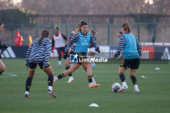 2024-01-13 - Sofia Cantore warm up - JUVENTUS FC VS AC MILAN - ITALIAN SERIE A WOMEN - SOCCER