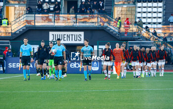 2024-01-13 - Juventus and Milan entrance on the field - JUVENTUS FC VS AC MILAN - ITALIAN SERIE A WOMEN - SOCCER