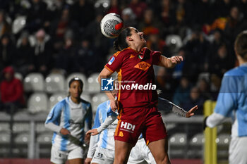 2024-01-13 - Evelyne Viens of A.S. Roma Women during the 12th day of the Serie A Championship between A.S. Roma Women vs Pomigliano Calcio Femminile on 13 January 2024 at the Tre Fontane Stadium in Rome, Italy. - AS ROMA VS POMIGLIANO WOMEN - ITALIAN SERIE A WOMEN - SOCCER