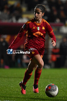 2024-01-13 - Claudia Ciccotti of A.S. Roma Women during the 12th day of the Serie A Championship between A.S. Roma Women vs Pomigliano Calcio Femminile on 13 January 2024 at the Tre Fontane Stadium in Rome, Italy. - AS ROMA VS POMIGLIANO WOMEN - ITALIAN SERIE A WOMEN - SOCCER