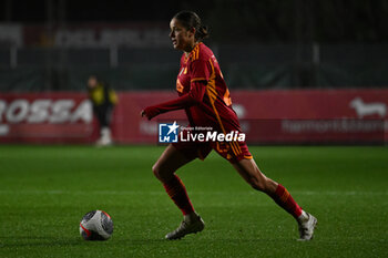 2024-01-13 - Laura Feiersinger of A.S. Roma Women during the 12th day of the Serie A Championship between A.S. Roma Women vs Pomigliano Calcio Femminile on 13 January 2024 at the Tre Fontane Stadium in Rome, Italy. - AS ROMA VS POMIGLIANO WOMEN - ITALIAN SERIE A WOMEN - SOCCER