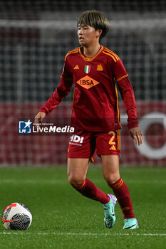 2024-01-13 - Moeka Minami of A.S. Roma Women during the 12th day of the Serie A Championship between A.S. Roma Women vs Pomigliano Calcio Femminile on 13 January 2024 at the Tre Fontane Stadium in Rome, Italy. - AS ROMA VS POMIGLIANO WOMEN - ITALIAN SERIE A WOMEN - SOCCER