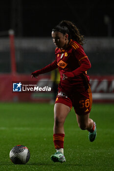 2024-01-13 - Giada Pellegrino Cimo' of A.S. Roma Women during the 12th day of the Serie A Championship between A.S. Roma Women vs Pomigliano Calcio Femminile on 13 January 2024 at the Tre Fontane Stadium in Rome, Italy. - AS ROMA VS POMIGLIANO WOMEN - ITALIAN SERIE A WOMEN - SOCCER