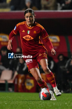 2024-01-13 - Laura Feiersinger of A.S. Roma Women during the 12th day of the Serie A Championship between A.S. Roma Women vs Pomigliano Calcio Femminile on 13 January 2024 at the Tre Fontane Stadium in Rome, Italy. - AS ROMA VS POMIGLIANO WOMEN - ITALIAN SERIE A WOMEN - SOCCER