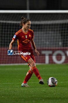 2024-01-13 - during the 12th day of the Serie A Championship between A.S. Roma Women vs Pomigliano Calcio Femminile on 13 January 2024 at the Tre Fontane Stadium in Rome, Italy. - AS ROMA VS POMIGLIANO WOMEN - ITALIAN SERIE A WOMEN - SOCCER
