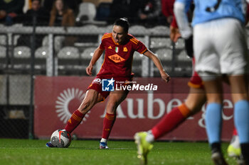2024-01-13 - Evelyne Viens of A.S. Roma Women score 1-0 during the 12th day of the Serie A Championship between A.S. Roma Women vs Pomigliano Calcio Femminile on 13 January 2024 at the Tre Fontane Stadium in Rome, Italy. - AS ROMA VS POMIGLIANO WOMEN - ITALIAN SERIE A WOMEN - SOCCER