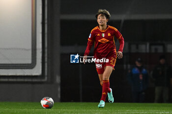 2024-01-13 - Moeka Minami of A.S. Roma Women during the 12th day of the Serie A Championship between A.S. Roma Women vs Pomigliano Calcio Femminile on 13 January 2024 at the Tre Fontane Stadium in Rome, Italy. - AS ROMA VS POMIGLIANO WOMEN - ITALIAN SERIE A WOMEN - SOCCER