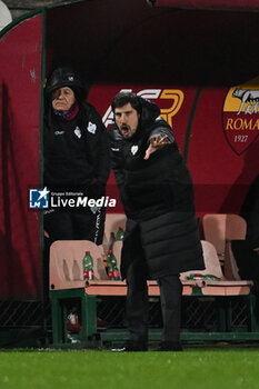 2024-01-13 - Alessandro Caruso of Pomigliano Calcio Femminile during the 12th day of the Serie A Championship between A.S. Roma Women vs Pomigliano Calcio Femminile on 13 January 2024 at the Tre Fontane Stadium in Rome, Italy. - AS ROMA VS POMIGLIANO WOMEN - ITALIAN SERIE A WOMEN - SOCCER