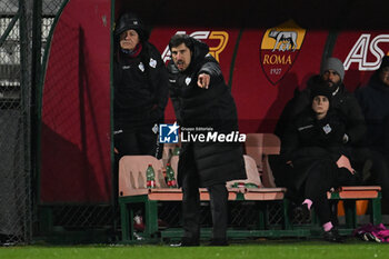 2024-01-13 - Alessandro Caruso of Pomigliano Calcio Femminile during the 12th day of the Serie A Championship between A.S. Roma Women vs Pomigliano Calcio Femminile on 13 January 2024 at the Tre Fontane Stadium in Rome, Italy. - AS ROMA VS POMIGLIANO WOMEN - ITALIAN SERIE A WOMEN - SOCCER