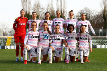 2024-01-21 - Team of Juventus Women line of during the Women's Serie A match between Sassuolo Women and Juventus Women at Stadio Enzo Ricci Sassuolo on January 21, 2024 in Sassuolo, Italy. - US SASSUOLO VS JUVENTUS FC - ITALIAN SERIE A WOMEN - SOCCER