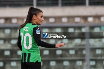 2024-01-21 - Benedetta Orsi of Sassuolo Women during the Women's Serie A match between Sassuolo Women and Juventus Women at Stadio Enzo Ricci Sassuolo on January 21, 2024 in Sassuolo, Italy. - US SASSUOLO VS JUVENTUS FC - ITALIAN SERIE A WOMEN - SOCCER