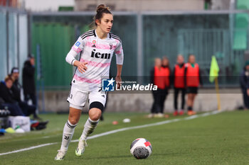 2024-01-21 - Martina Lenzini (Juventus Women) in action during the Women's Serie A match between Sassuolo Women and Juventus Women at Stadio Enzo Ricci Sassuolo on January 21, 2024 in Sassuolo, Italy. - US SASSUOLO VS JUVENTUS FC - ITALIAN SERIE A WOMEN - SOCCER