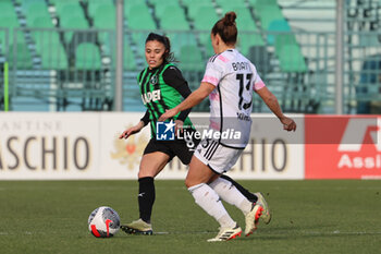 2024-01-21 - Giada Pondini of Sassuolo Women in action during the Women's Serie A match between Sassuolo Women and Juventus Women at Stadio Enzo Ricci Sassuolo on January 21, 2024 in Sassuolo, Italy. - US SASSUOLO VS JUVENTUS FC - ITALIAN SERIE A WOMEN - SOCCER