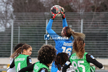 2024-01-21 - Solene Durand of Sassuolo Women in action during the Women's Serie A match between Sassuolo Women and Juventus Women at Stadio Enzo Ricci Sassuolo on January 21, 2024 in Sassuolo, Italy. - US SASSUOLO VS JUVENTUS FC - ITALIAN SERIE A WOMEN - SOCCER