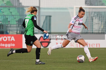 2024-01-21 - Arianna Caruso of Juventus Women in action during the Women's Serie A match between Sassuolo Women and Juventus Women at Stadio Enzo Ricci Sassuolo on January 21, 2024 in Sassuolo, Italy. - US SASSUOLO VS JUVENTUS FC - ITALIAN SERIE A WOMEN - SOCCER
