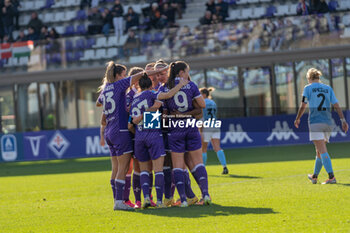 2024-01-21 - Fiorentina celebrates after scoring - ACF FIORENTINA VS POMIGLIANO WOMEN - ITALIAN SERIE A WOMEN - SOCCER