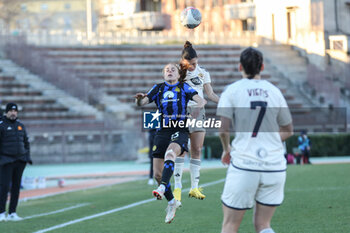 2024-01-20 - Beatrice Merlo and Lucia Di Guglielmo - FC INTERNAZIONALE WOMEN VS AS ROMA - ITALIAN SERIE A WOMEN - SOCCER