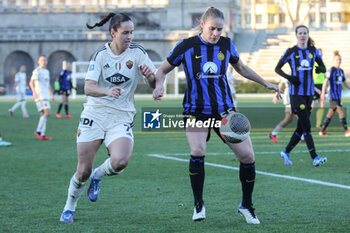 2024-01-20 - Andrine Tomter and Evelyne Viens - FC INTERNAZIONALE WOMEN VS AS ROMA - ITALIAN SERIE A WOMEN - SOCCER