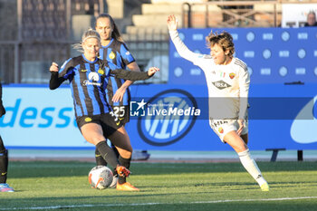 2024-01-20 - Katie Bowen and Valentina Giacinti - FC INTERNAZIONALE WOMEN VS AS ROMA - ITALIAN SERIE A WOMEN - SOCCER