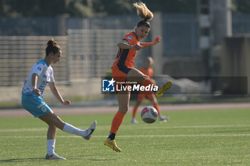 2024-01-27 - Alice Giai of SSC Napoli competes for the ball with Andrine Tomter of FC Internazionale Soccer - Women Serie A Match Between Napoli Femminile vs FC Internazionale - NAPOLI FEMMINILE VS FC INTERNAZIONALE WOMEN - ITALIAN SERIE A WOMEN - SOCCER