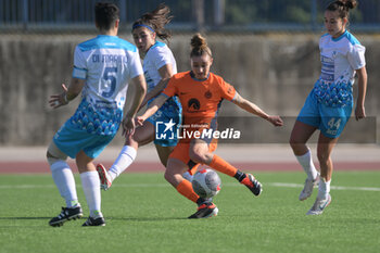 2024-01-27 - Henrietta Csiszar of FC Internazionale competes for the ball with Alice Corelli of SSC Napoli Soccer - Women Serie A Match Between Napoli Femminile vs FC Internazionale - NAPOLI FEMMINILE VS FC INTERNAZIONALE WOMEN - ITALIAN SERIE A WOMEN - SOCCER