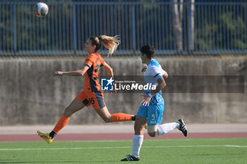 2024-01-27 - Ajara Nchoutnjoya of FC Internazionale competes for the ball with Paola Di Marino of SSC Napoli Soccer - Women Serie A Match Between Napoli Femminile vs FC Internazionale - NAPOLI FEMMINILE VS FC INTERNAZIONALE WOMEN - ITALIAN SERIE A WOMEN - SOCCER