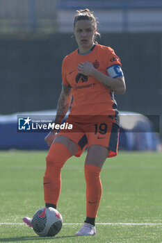 2024-01-27 - Lisa Alborghetti of FC Internazionale in action Soccer - Women Serie A Match Between Napoli Femminile vs FC Internazionale - NAPOLI FEMMINILE VS FC INTERNAZIONALE WOMEN - ITALIAN SERIE A WOMEN - SOCCER