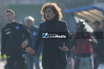 2024-01-27 - Rita Guarino coach of FC Internazionale gestures Soccer - Women Serie A Match Between Napoli Femminile vs FC Internazionale - NAPOLI FEMMINILE VS FC INTERNAZIONALE WOMEN - ITALIAN SERIE A WOMEN - SOCCER