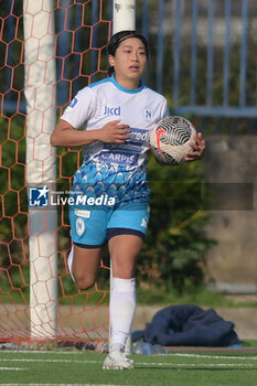 2024-01-27 - Miharu Kobayashi of SSC Napoli celebrates after scoring goal Soccer - Women Serie A Match Between Napoli Femminile vs FC Internazionale - NAPOLI FEMMINILE VS FC INTERNAZIONALE WOMEN - ITALIAN SERIE A WOMEN - SOCCER