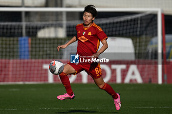 2024-01-27 - Saki Kumagai of A.S. Roma Women during the 14th day of the Serie A Championship between A.S. Roma Women vs U.C. Sampdoria Women on 27 January 2024 at the Tre Fontane Stadium in Rome, Italy. - AS ROMA VS UC SAMPDORIA - ITALIAN SERIE A WOMEN - SOCCER