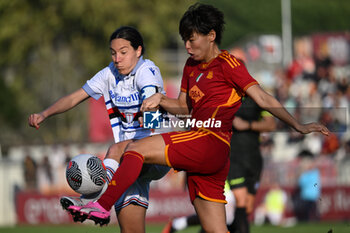 2024-01-27 - Saki Kumagai of A.S. Roma Women during the 14th day of the Serie A Championship between A.S. Roma Women vs U.C. Sampdoria Women on 27 January 2024 at the Tre Fontane Stadium in Rome, Italy. - AS ROMA VS UC SAMPDORIA - ITALIAN SERIE A WOMEN - SOCCER