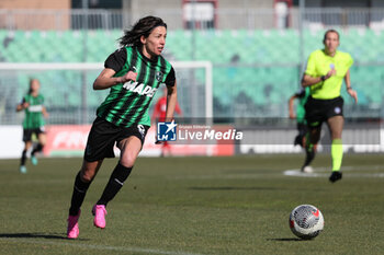 2024-02-03 - Daniela Sabatino of Sassuolo Women in action during the Women's Serie A match between Sassuolo Women and Napoli Women at Stadio Enzo Ricci Sassuolo on February 3, 2024 in Sassuolo, Italy. - US SASSUOLO VS NAPOLI FEMMINILE - ITALIAN SERIE A WOMEN - SOCCER