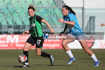 2024-02-03 - Cecilia Prugna of Sassuolo Women in action during the Women's Serie A match between Sassuolo Women and Napoli Women at Stadio Enzo Ricci Sassuolo on February 3, 2024 in Sassuolo, Italy. - US SASSUOLO VS NAPOLI FEMMINILE - ITALIAN SERIE A WOMEN - SOCCER