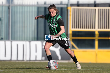 2024-02-03 - Davina Philtjens of Sassuolo Women in action during the Women's Serie A match between Sassuolo Women and Napoli Women at Stadio Enzo Ricci Sassuolo on February 3, 2024 in Sassuolo, Italy. - US SASSUOLO VS NAPOLI FEMMINILE - ITALIAN SERIE A WOMEN - SOCCER